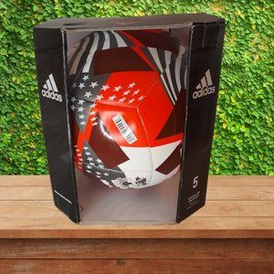 Adidas NATIVO MLS 2021 Soccer Match Ball Replica Club Red Size 5